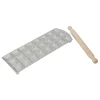 Aluminium Ravioliplaat Vierkant met Rolstok (24) 39x14cm**