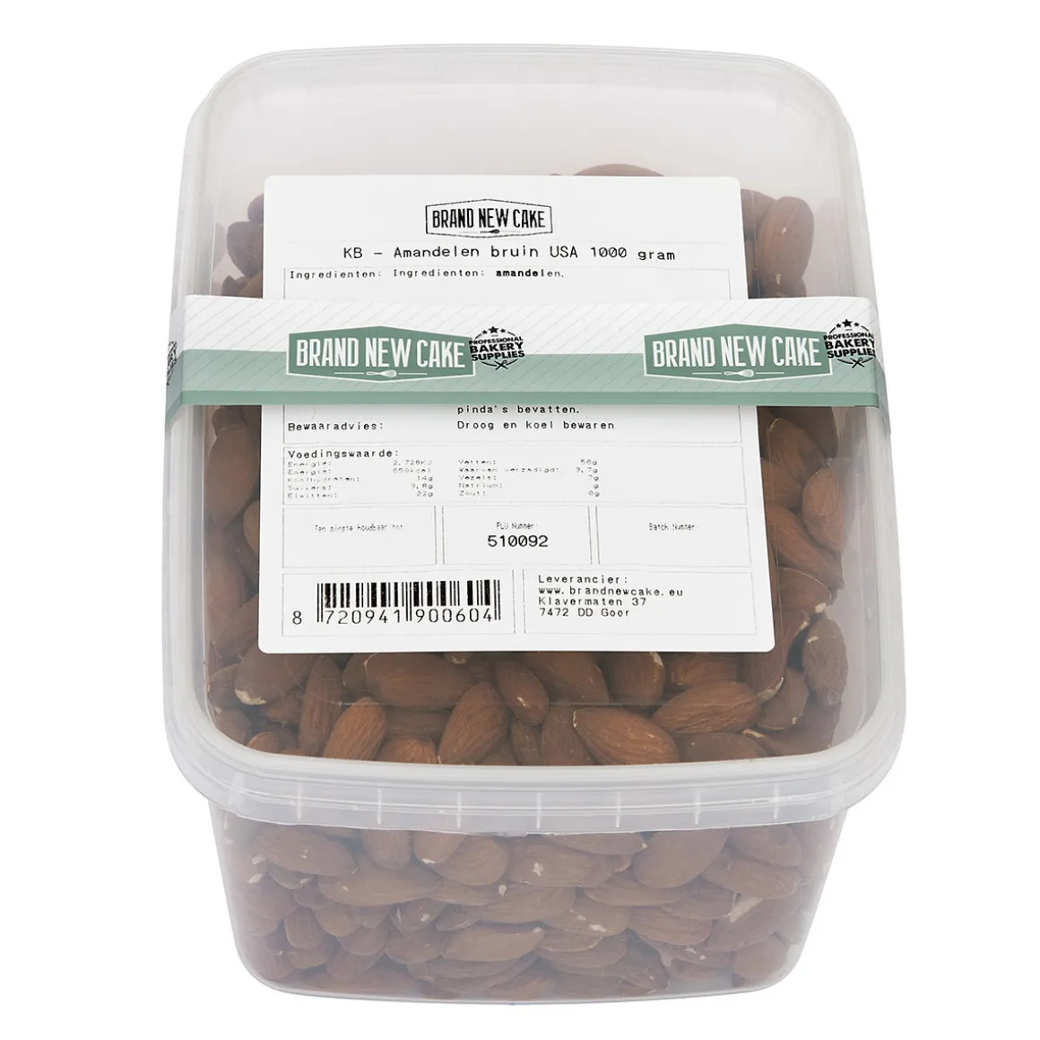 Amandelen Bruin 1kg