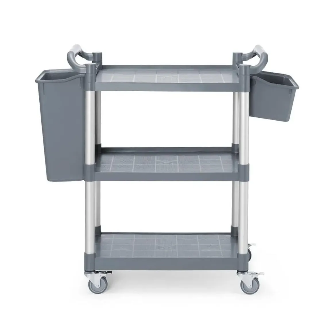 AmerBox Serveerwagen klein van polypropyleen - 3 planken