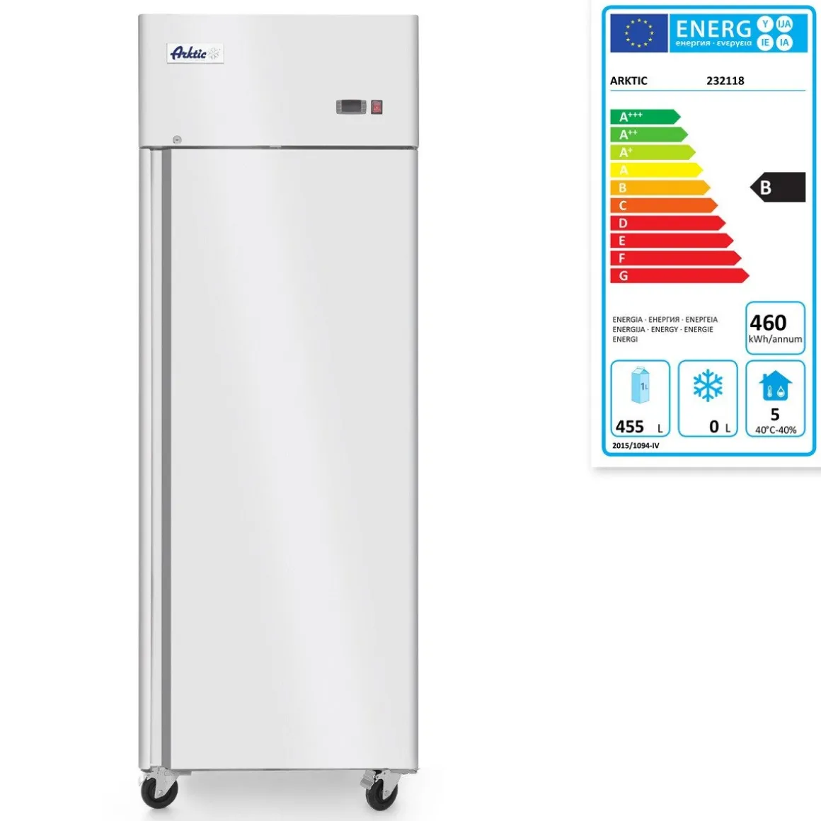 Arktic Koelkast enkele deur Profi Line 670L