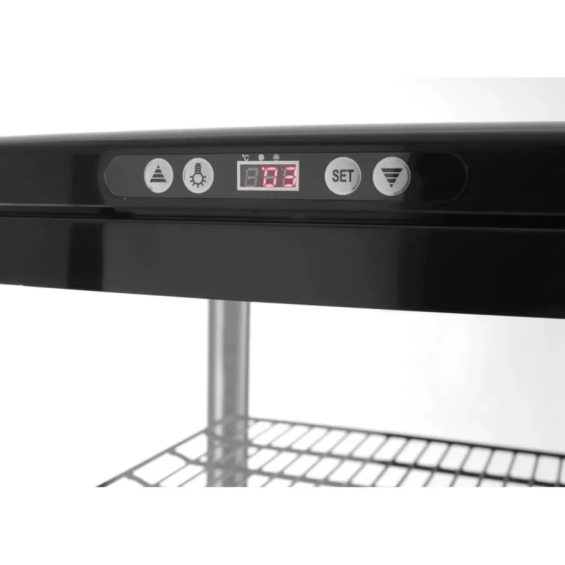 Arktic Koelvitrinekast Zwart 270 Liter