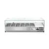 Arktic Opzetkoelvitrine met glas 6x GN 1/3