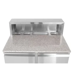 Arktic Pizzawerkbank met 2 deuren 300L