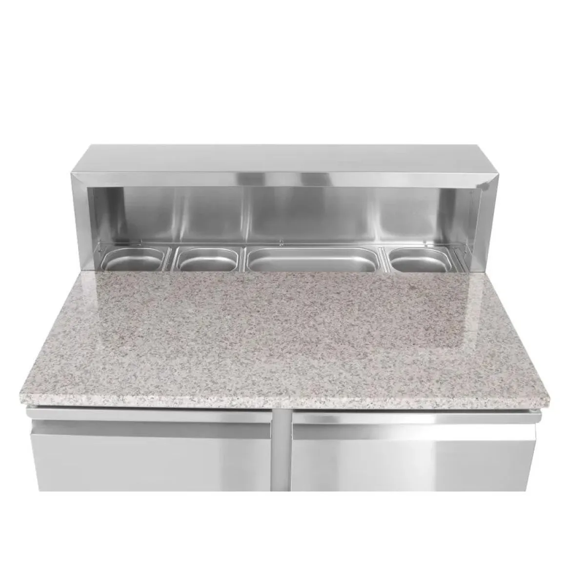 Arktic Pizzawerkbank met 2 deuren 300L