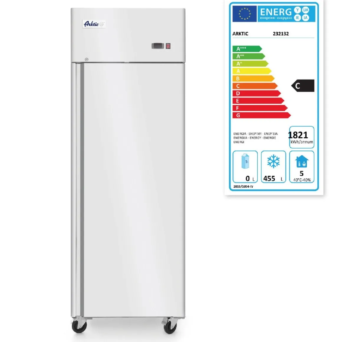 Arktic Vriezer enkele deur Profi Line 670L