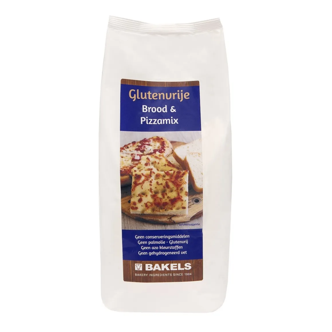 Bakels Brood & Pizzamix Glutenvrij 1kg