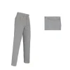 Bakkersbroek Poly./Katoen blauw/wit pepita, maat 58**
