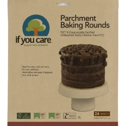 Bakpapier Rond Ongebleekt Ø23cm 24st.