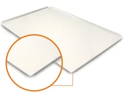 Bakplaat Aluminium 60x40cm (open hoeken 45°)
