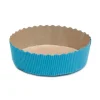 Bakvorm Karton Rond Ø10x3cm Blauw (per stuk)