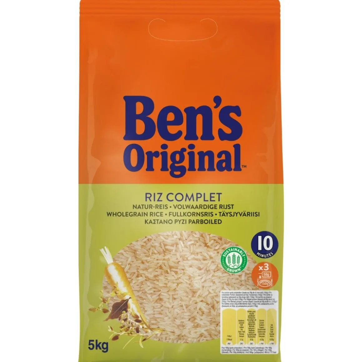Ben's Original Zilvervliesrijst 5kg