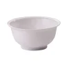 Beslagkom wit met voet 8 liter (Ø32 cm)