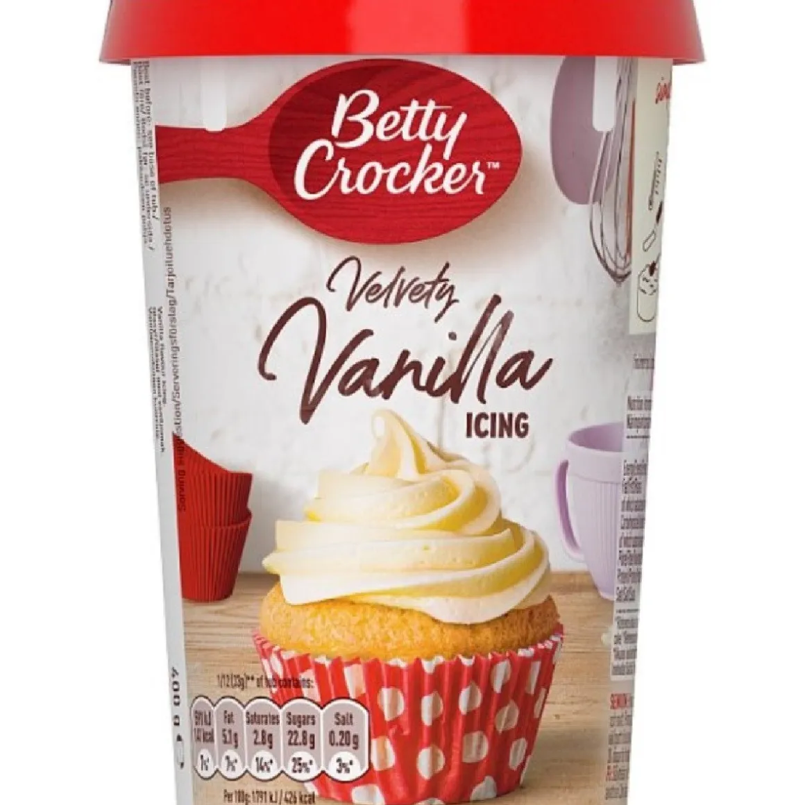 Betty Crocker Vanille Icing 400g