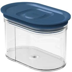 Biesse Bewaardoos Ovaal Luchtdicht Blauw 0,75L