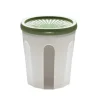 Biesse Bewaardoos Rond Luchtdicht Groen/Transparant 0,5L