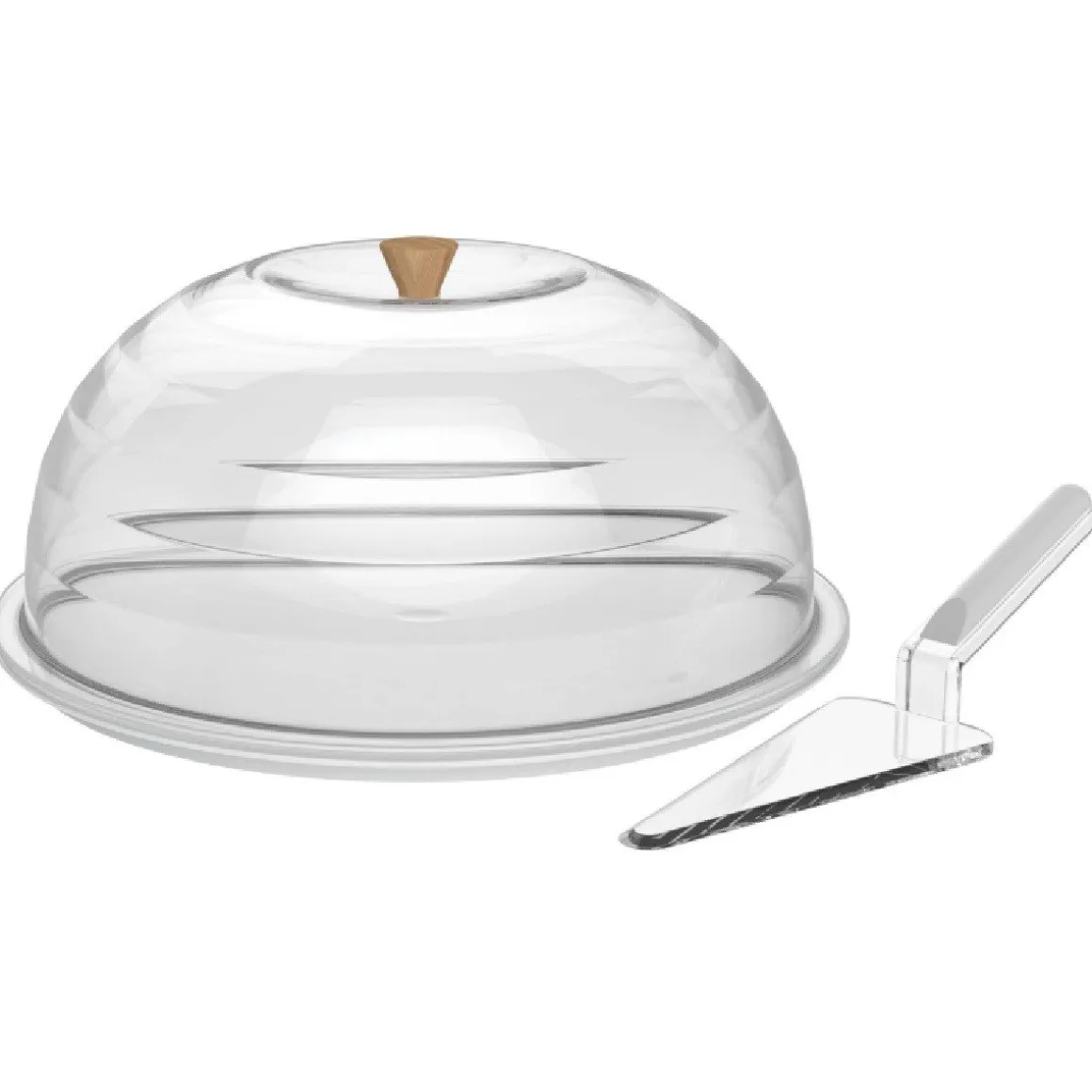 Biesse Stolp met Plateau en Taartschep Ø34x16cm