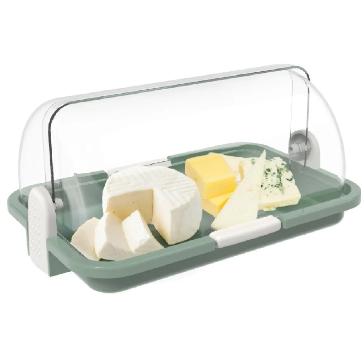 Biesse Vitrine Klein Groen 30x21x14cm