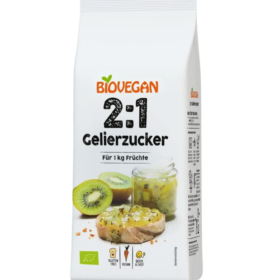 BioVegan Geleisuiker 2:1 Biologisch 500g