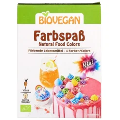 BioVegan Natuurlijke Kleurpoeder Biologisch 6 kleuren (6x8g)