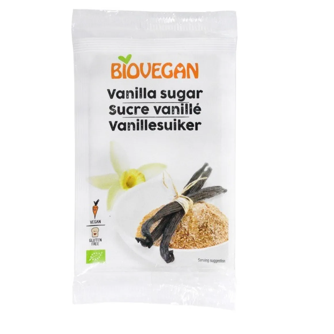 BioVegan Vanillesuiker Biologisch 32g (4x8g)