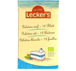 Bladgelatine Wit Biologisch 12st. (20g)