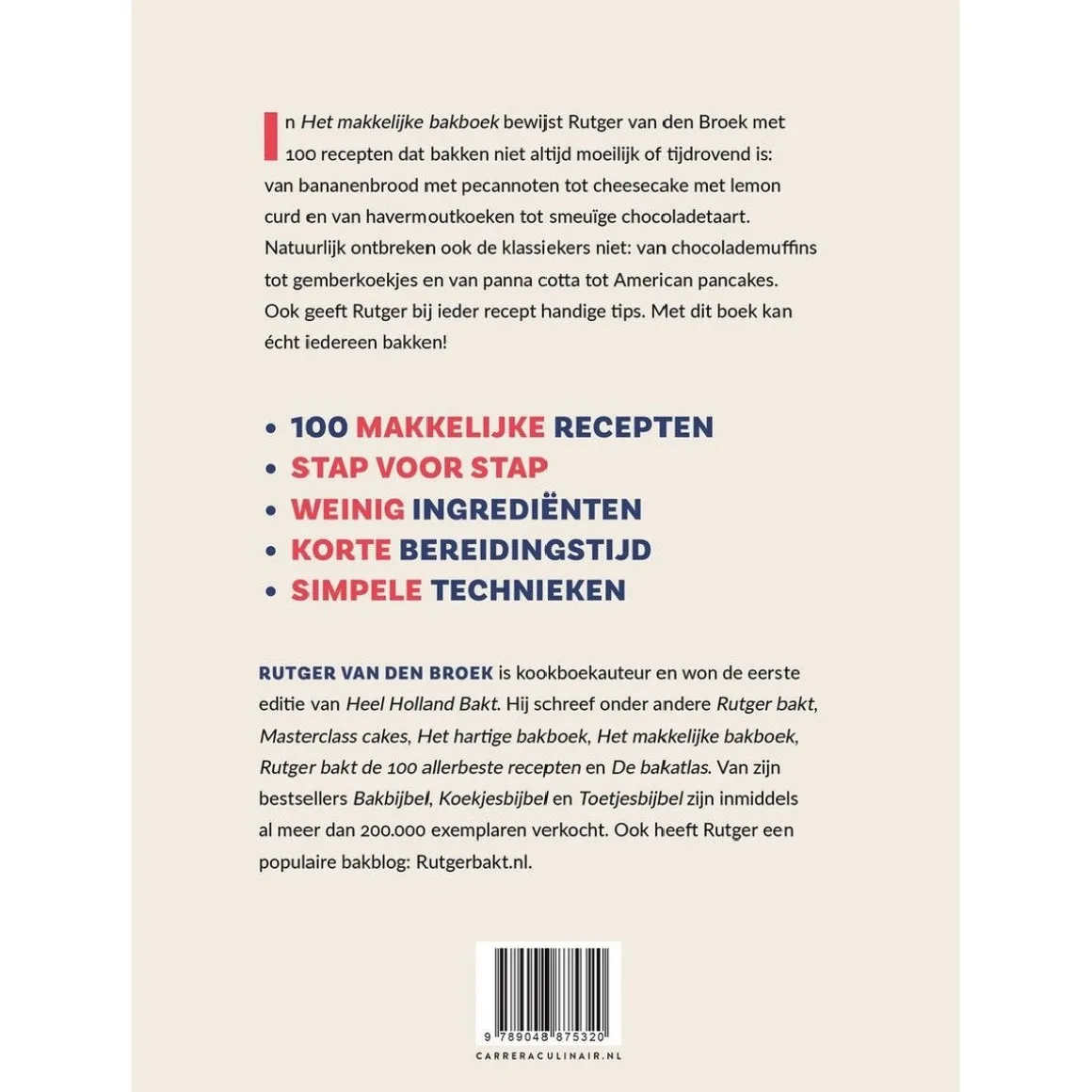 Boek: Het Makkelijke Bakboek