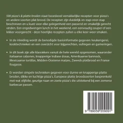Boek: 500 Pizza's & Platte Broden
