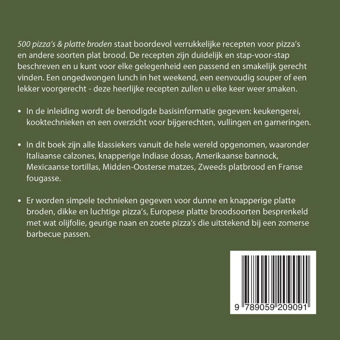 Boek: 500 Pizza's & Platte Broden