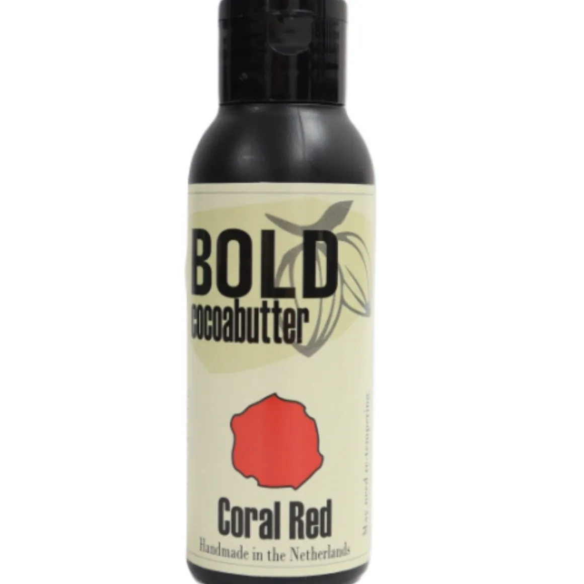 Bold Cacaoboter Gekleurd Coral Red 80g