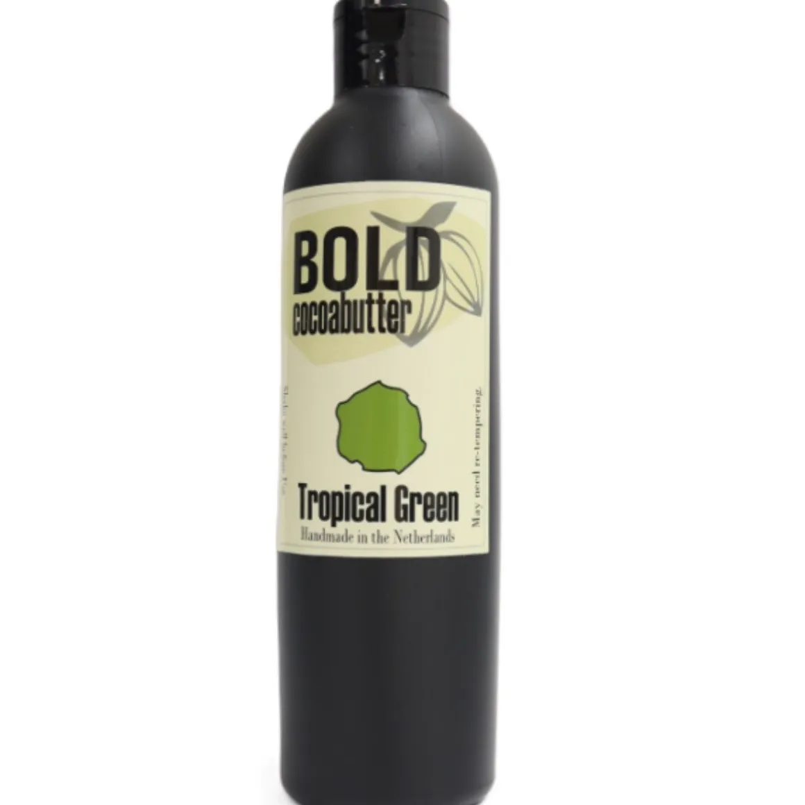 Bold Cacaoboter Gekleurd Tropcial Green 230g