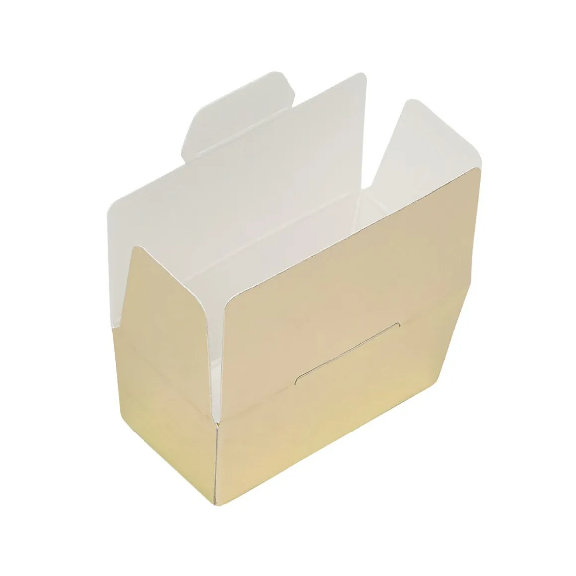 Bonbondoosje Goud Metallic -2 bonbons- 25 stuks