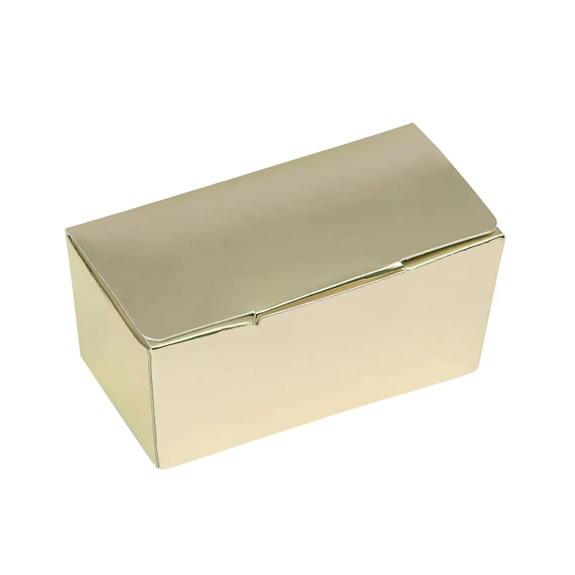 Bonbondoosje Goud Metallic -2 bonbons- 25 stuks