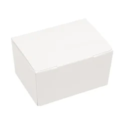 Bonbondoosje Wit Glans -125 gram- 3 stuks**