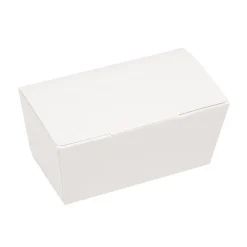 Bonbondoosje Wit Glans -250 gram- 25 stuks