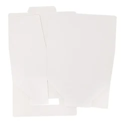 Bonbondoosje Wit Glans -750 gram- 25 stuks**