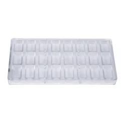 Bonbonvorm Chocolate World Buche Facet (24x) 36x20x15mm
