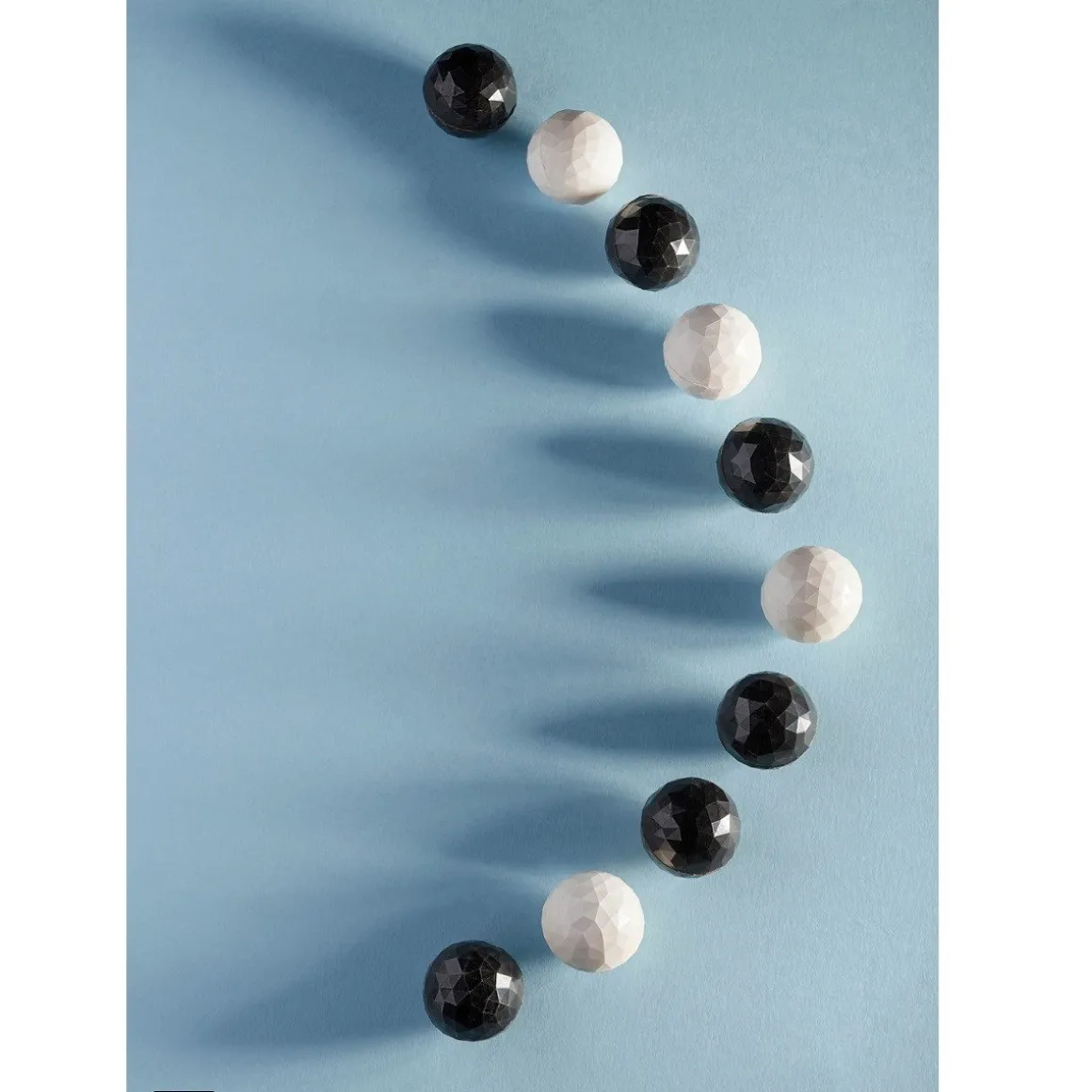 Bonbonvorm Chocolate World Bol Facet (24x) 25x12mm