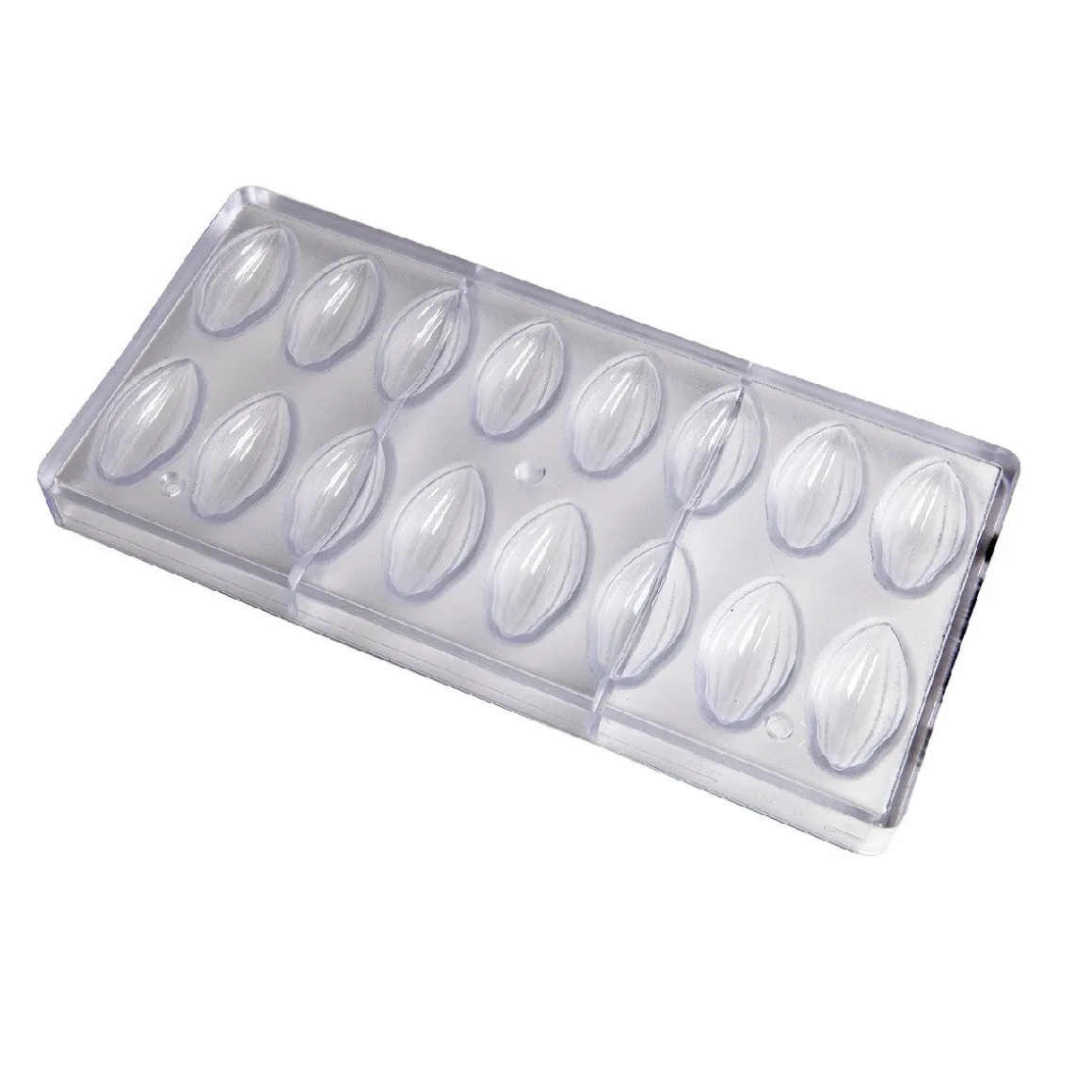 Bonbonvorm Chocolate World Cacaoboon (16x) 50x24x12mm
