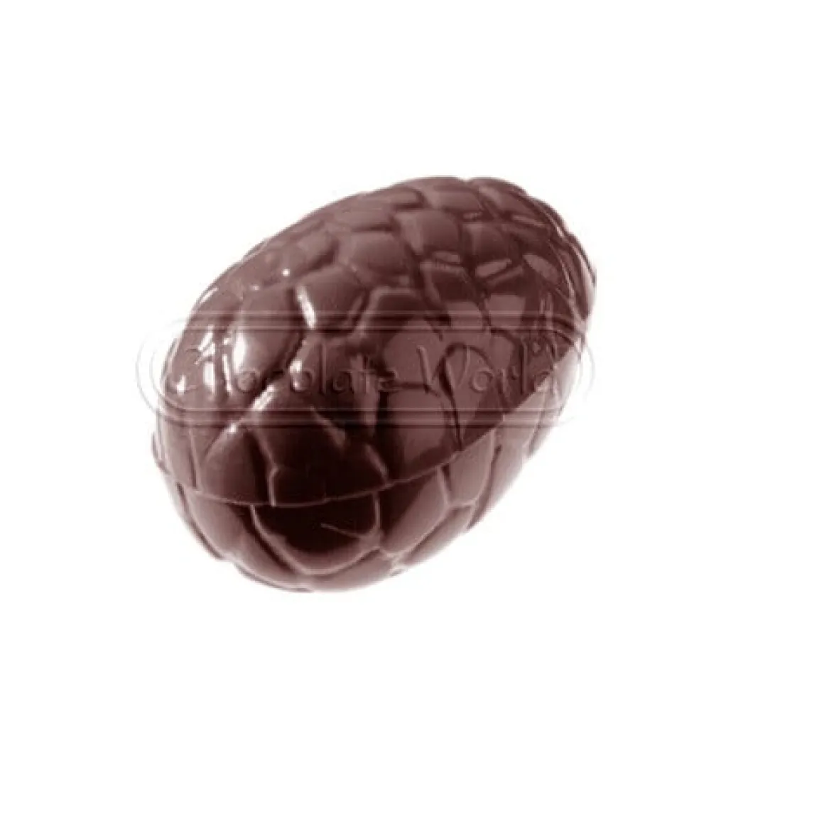 Bonbonvorm Chocolate World Ei Kroko (24x) 35x23x12 mm