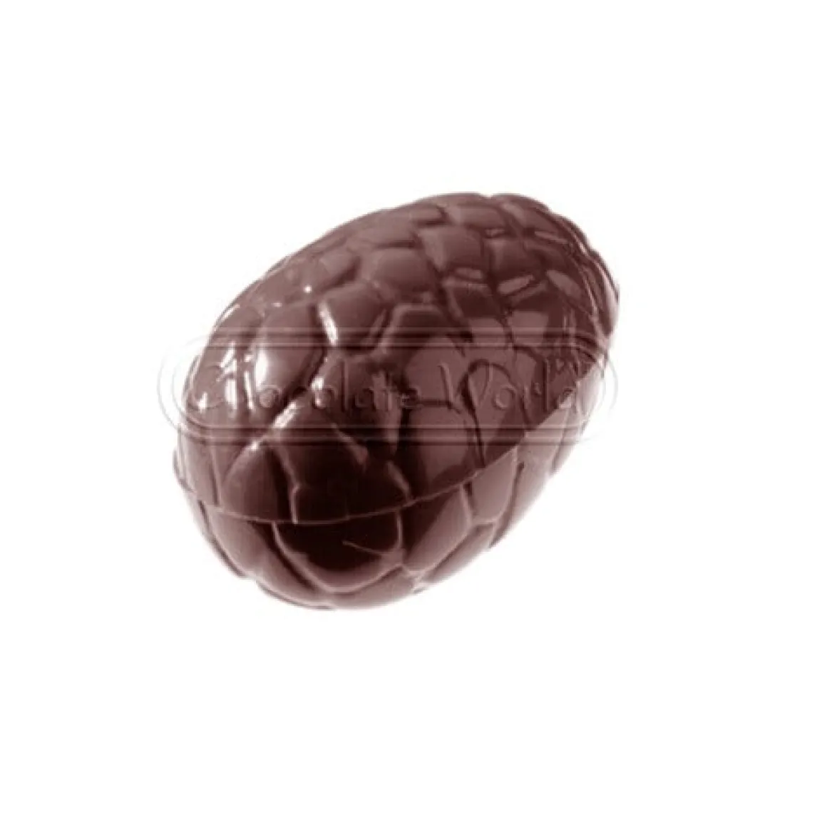 Bonbonvorm Chocolate World Ei Schildpad (27x) 35x23x12 mm