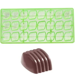 Bonbonvorm Chocolate World GL Boog (24x) 30x27x19mm**