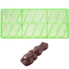 Bonbonvorm Chocolate World GL Haas Caraque (16) 67x25x10mm**