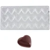 Bonbonvorm Chocolate World Hart (21x) 33x33x11 mm