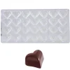 Bonbonvorm Chocolate World Hartje klein (28x) 31x27x17 mm