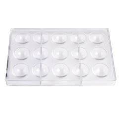 Bonbonvorm Chocolate World Halve Bol (15x) Ø38x19mm