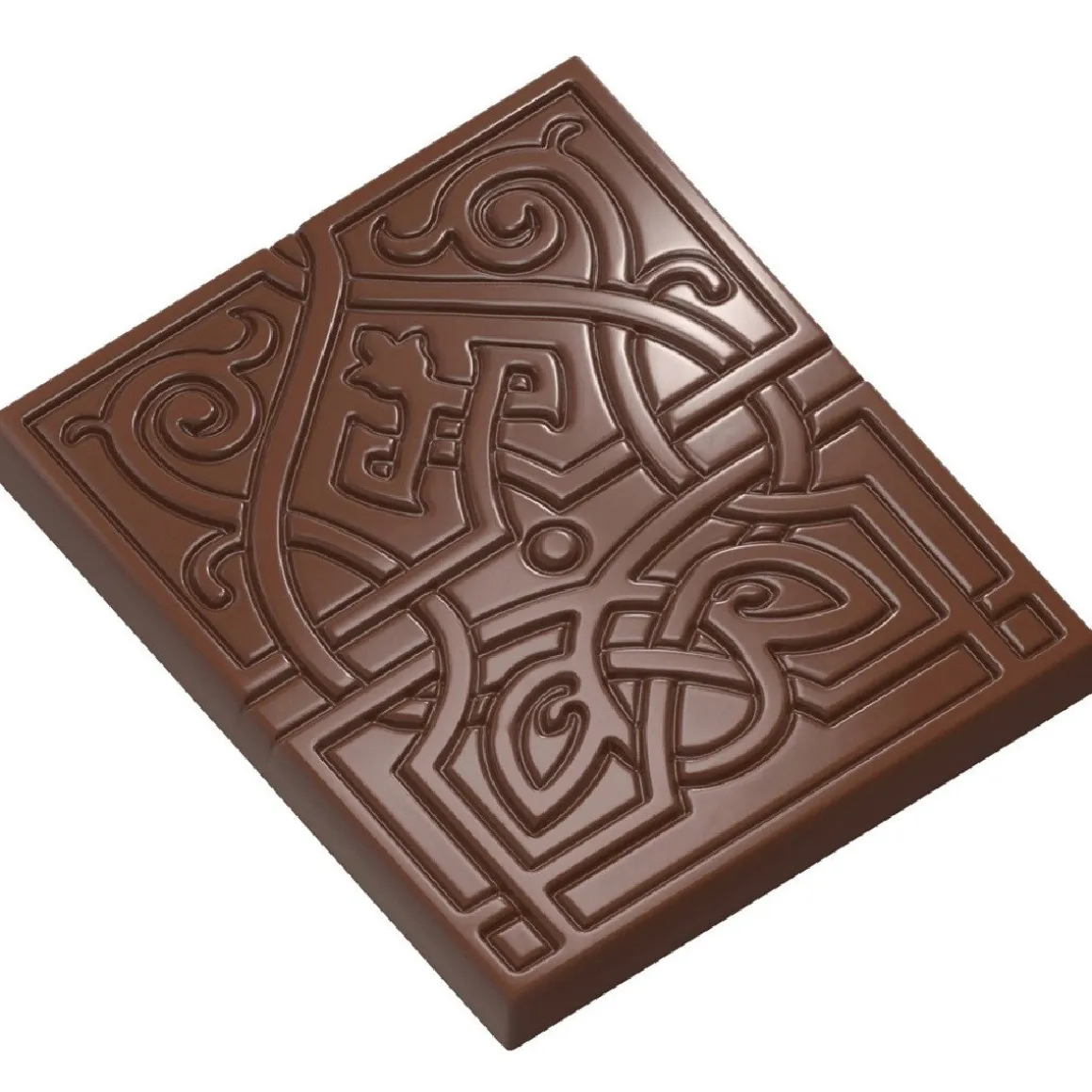 Bonbonvorm Chocolate World Karak Oosters (10x) 50x41x4mm**