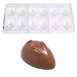 Bonbonvorm Chocolate World Konijn Abstract (12x) 52x35,5mm
