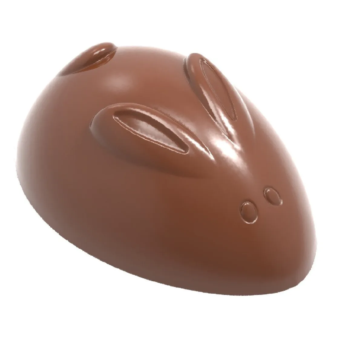 Bonbonvorm Chocolate World Konijn Abstract (12x) 52x35,5mm