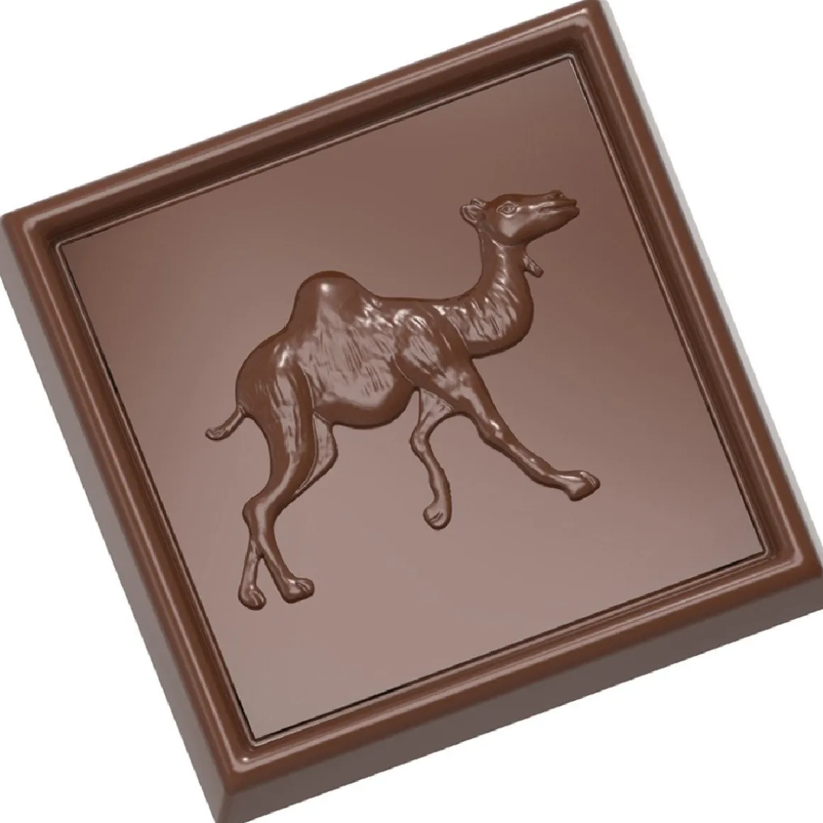 Bonbonvorm Chocolate World Karak Kameel (21x) 34x34x4,5mm**