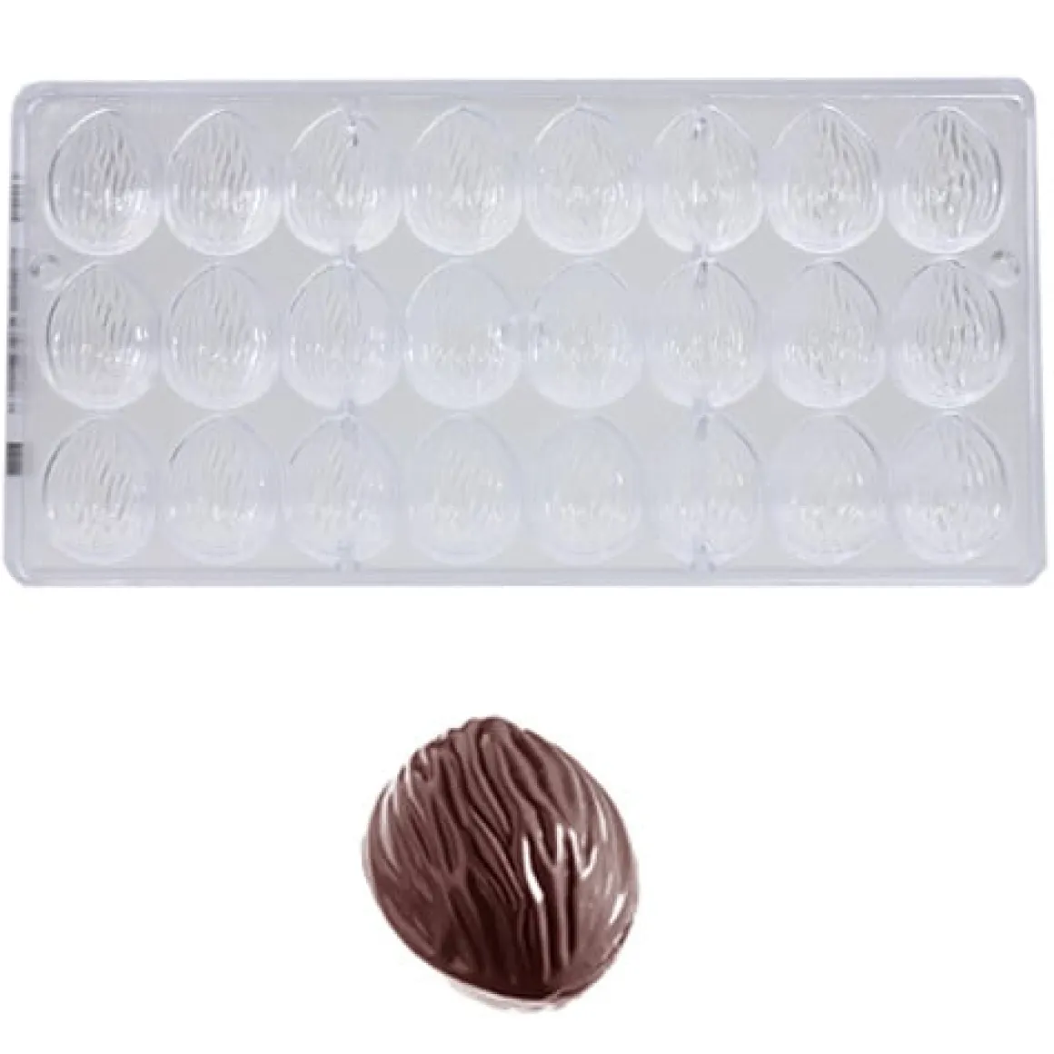 Bonbonvorm Chocolate World Noot (24x) 37x29x14 mm